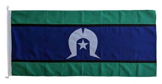 Torres Strait Islander (TSI) Flag (Sewn)