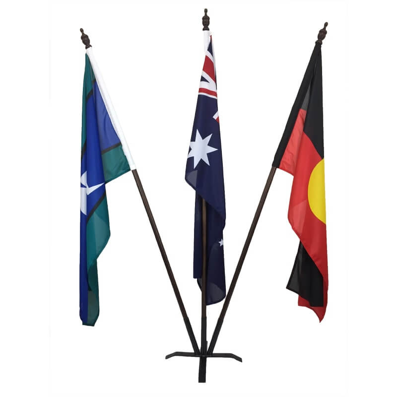Australian, Aboriginal and TSI Foyer Display (Printed Flags)