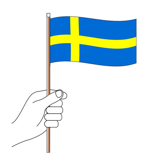 Sweden Handwaver Flag
