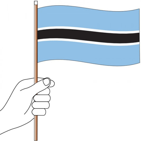 Botswana Handwaver Flag