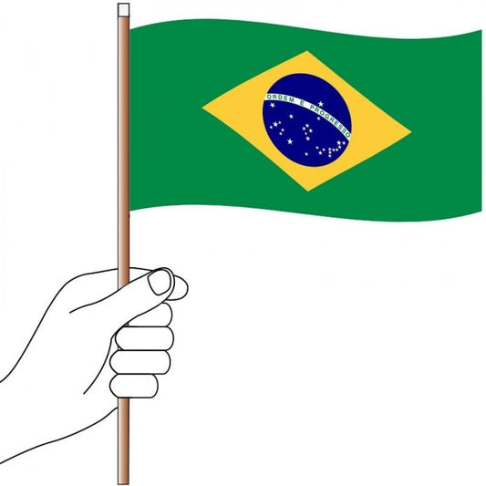 Brazil Handwaver Flag