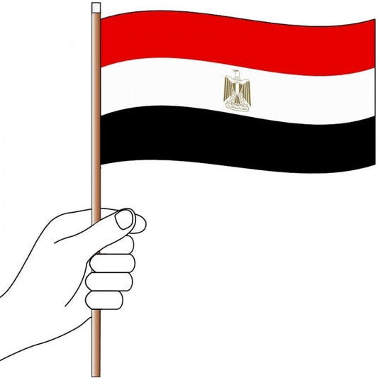 Egypt Handwaver Flag