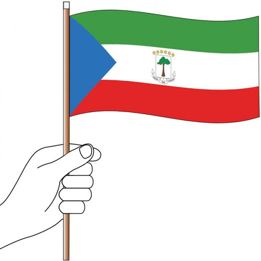 Equatorial Guinea Handwaver Flag