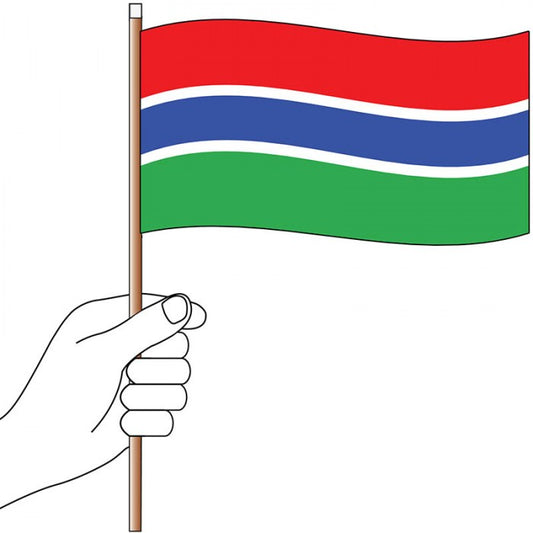 Gambia Handwaver Flag
