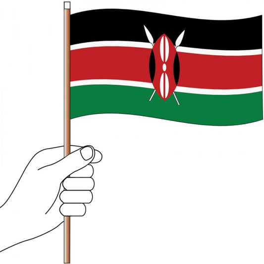 Kenya Handwaver Flag