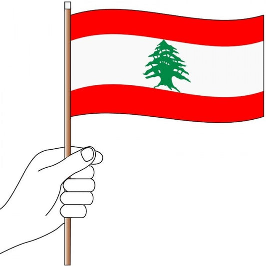 Lebanon Handwaver Flag