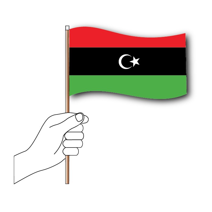 Libya Handwaver Flag