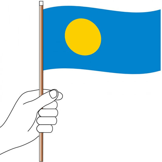 Palau Handwaver Flag