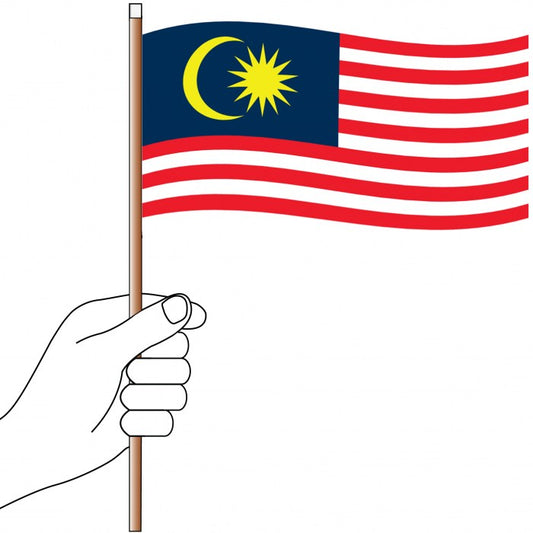 Malaysia Handwaver Flag