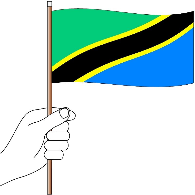 Tanzania Handwaver Flag