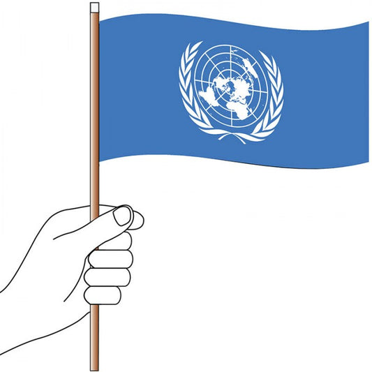 United Nations Handwaver Flag