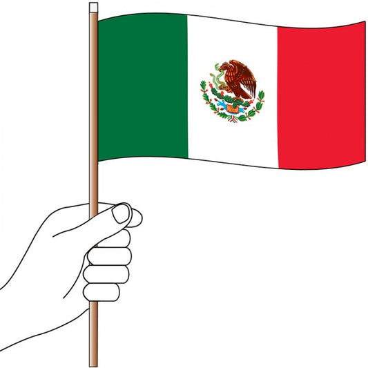 Mexico Handwaver Flag