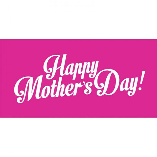 Mother's Day Flag - Magenta (1800mm x 900mm)