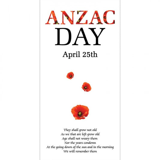 ANZAC Day Flag - Ode of Remembrance