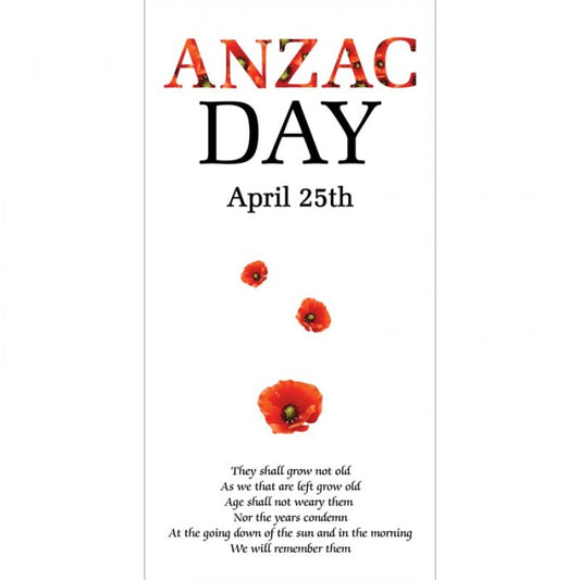 ANZAC Day Flag - Ode of Remembrance