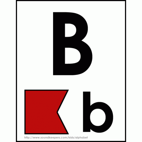 B - Bravo Code Flag.