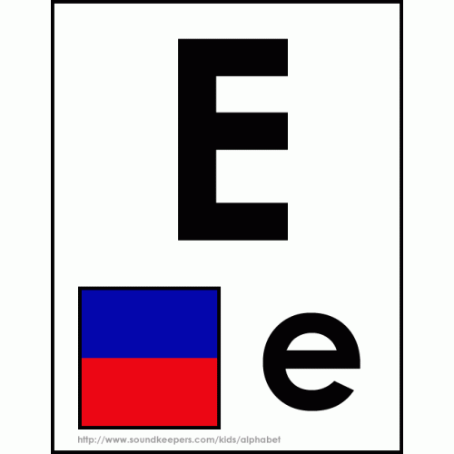 E - Echo Code Flag.