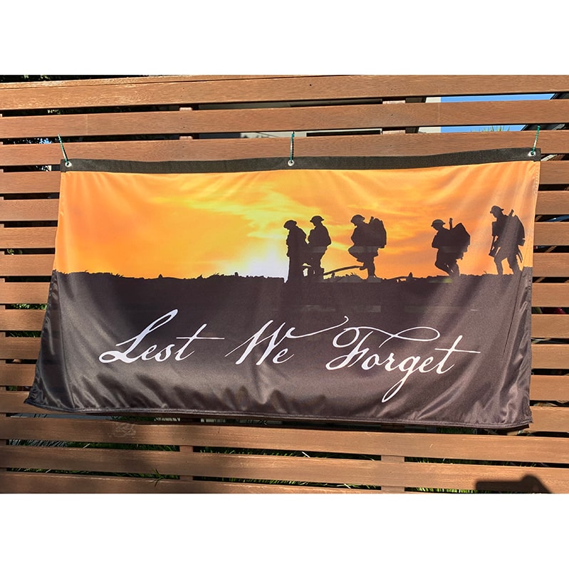 ANZAC Day Flag Horizontal
