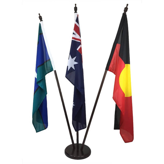 Australian, Aboriginal and TSI Foyer Display (Printed Flags)