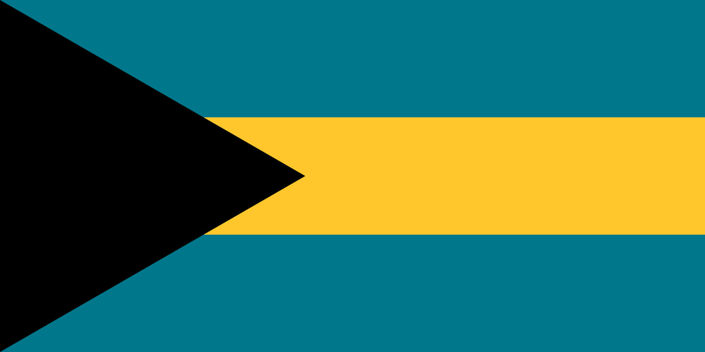 Bahamas Flag (Sewn)