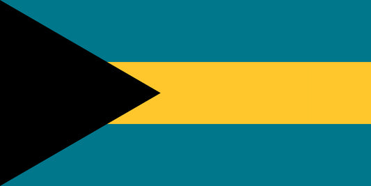 Bahamas Flag (Printed)