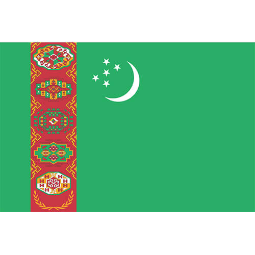 Turkmenistan Flag