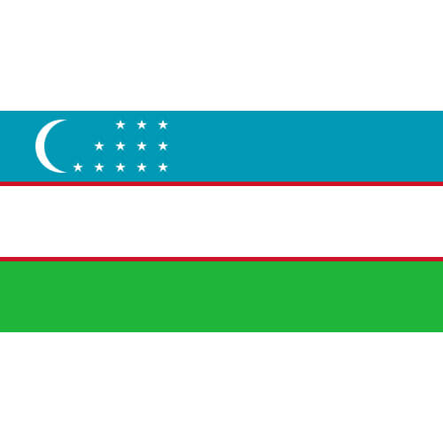 Uzbekistan Flag