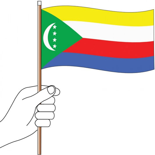 Comoros Handwaver Flag