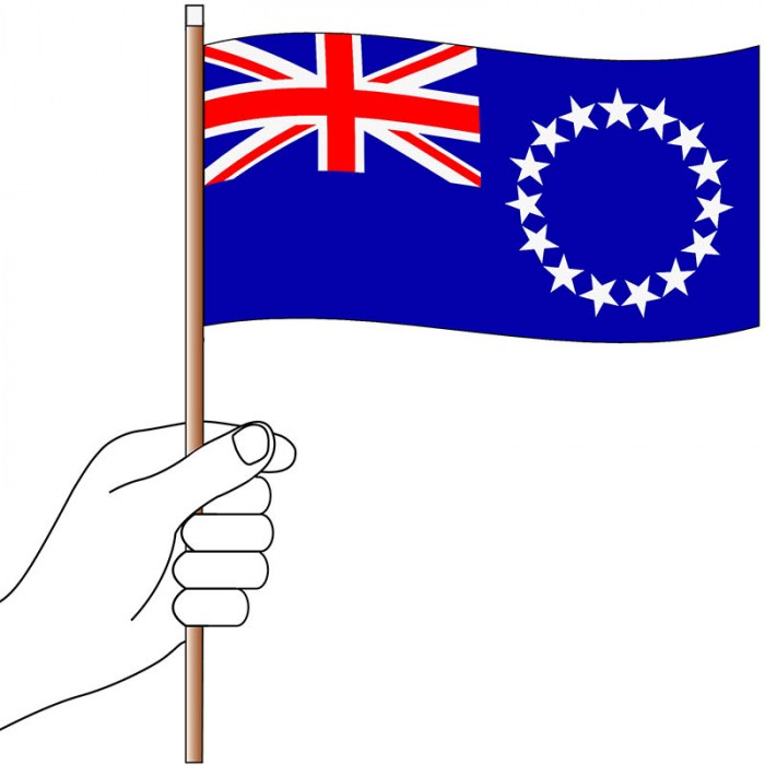 Cook Islands Handwaver Flag