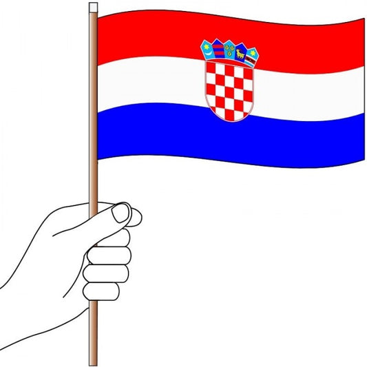 Croatia Handwaver Flag