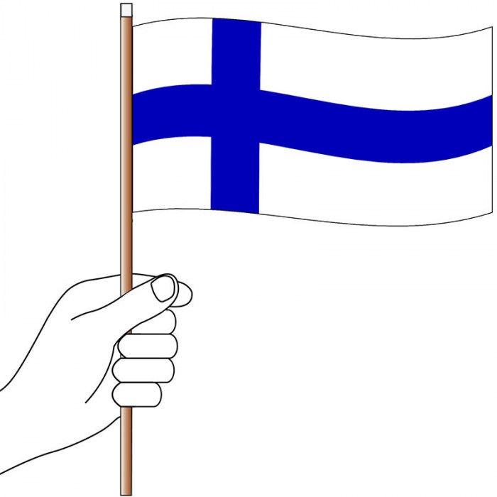 Finland Handwaver Flag