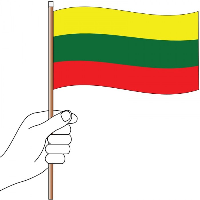 Lithuania Handwaver Flag