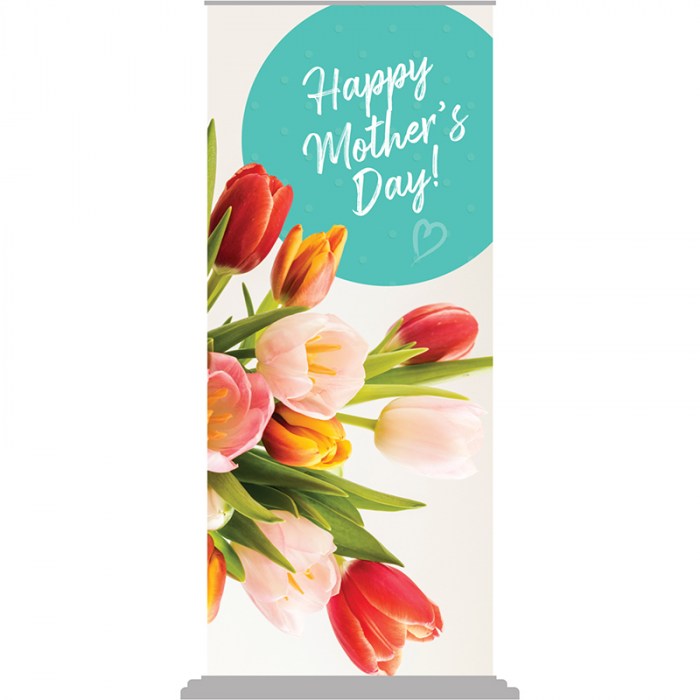 Mother's Day Pull Up Banner