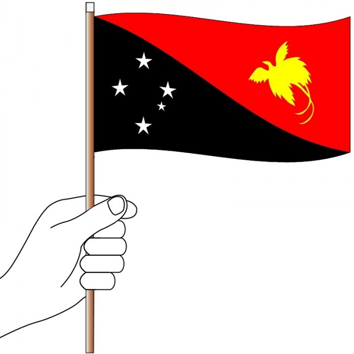 Papua New Guinea Handwaver Flag