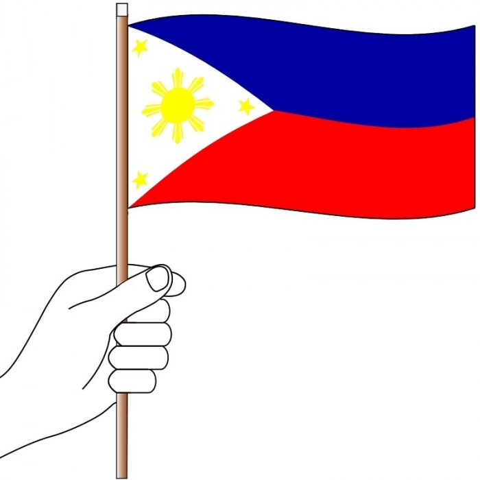 Philippines Handwaver Flag