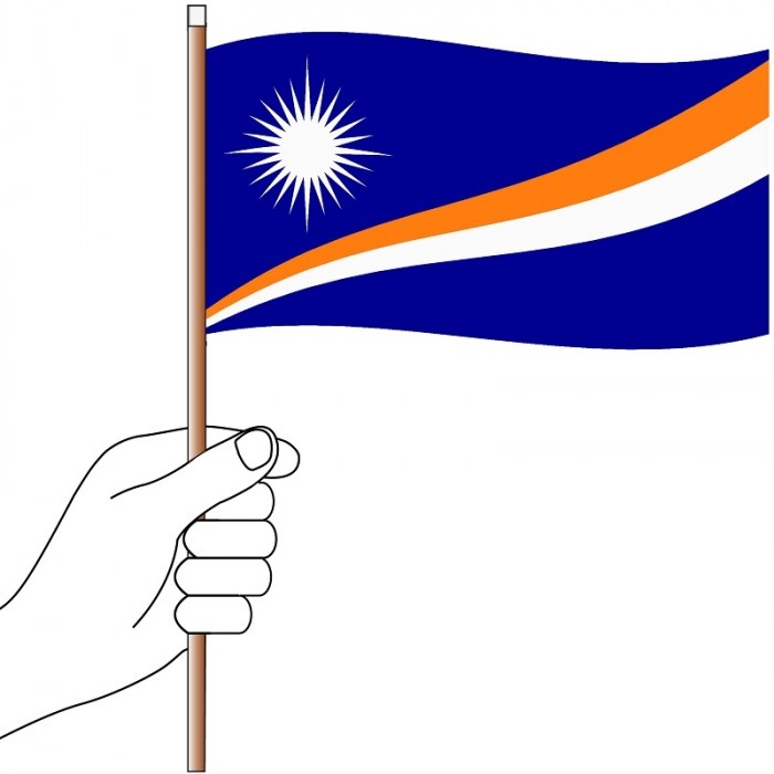 Marshall Islands Handwaver Flag