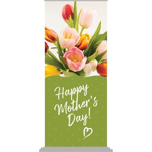 Mother's Day Pull Up Banner