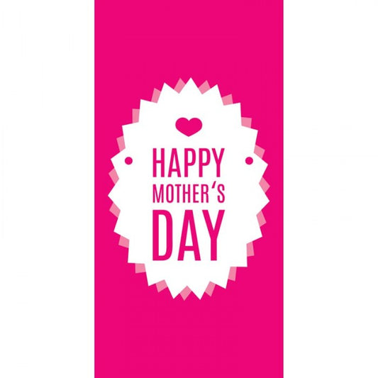 Mother's Day Flag - Pink (900mm x 1800mm)