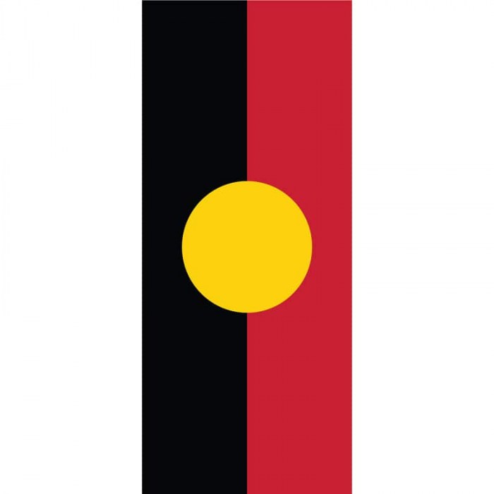 ANZAC Day Flag - Aboriginal Flag