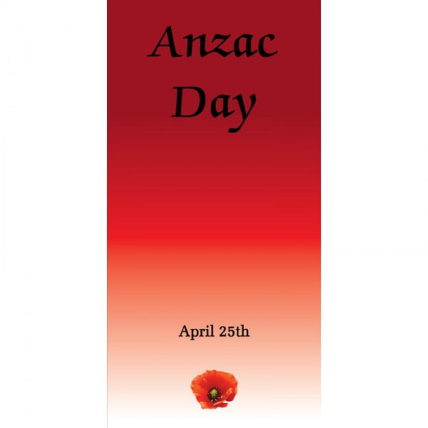 ANZAC Day Flag Red Gradient Flags Of All Nations