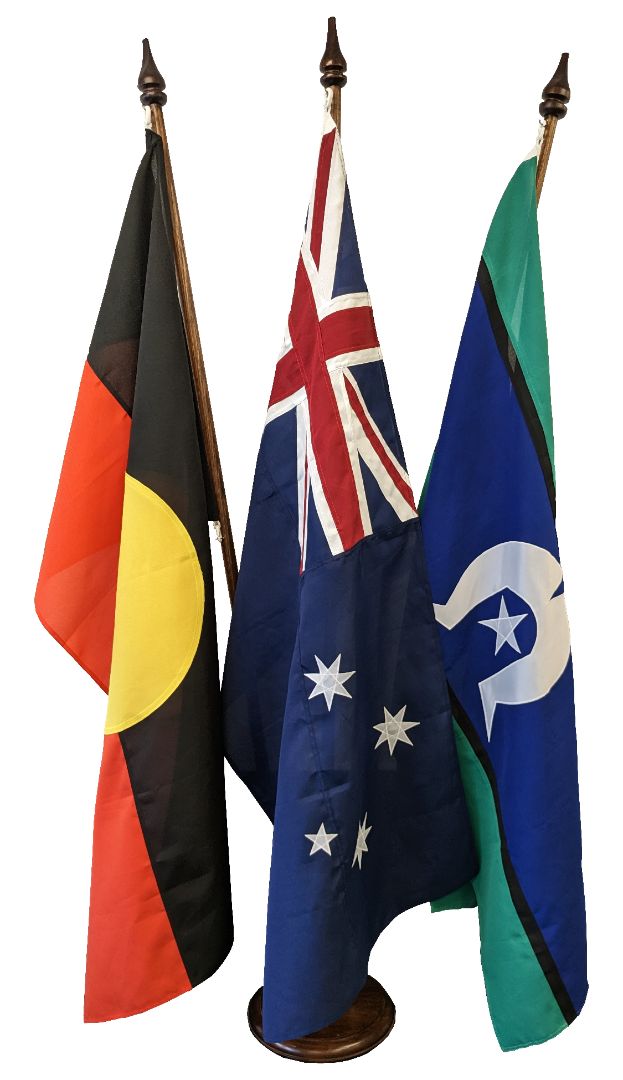 Australian, Aboriginal and TSI Foyer Display - Fully Sewn