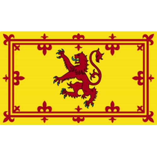 Royal Banner of Scotland - The Rampant Lion