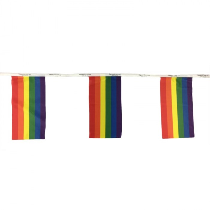 Rainbow Bunting Flags – Flags Of All Nations