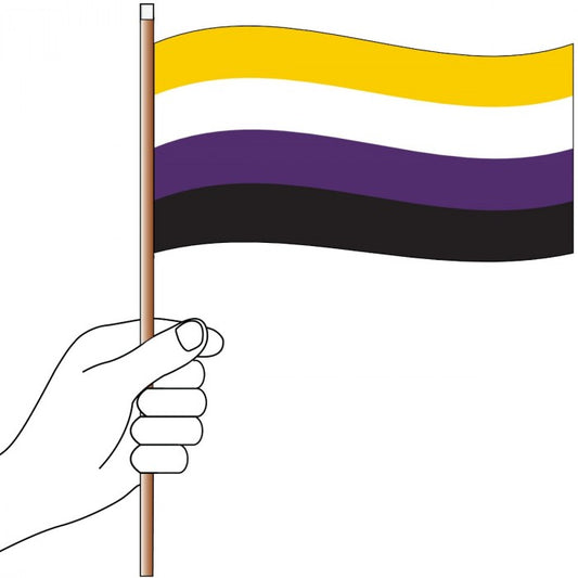Non Binary Handwaver Flag