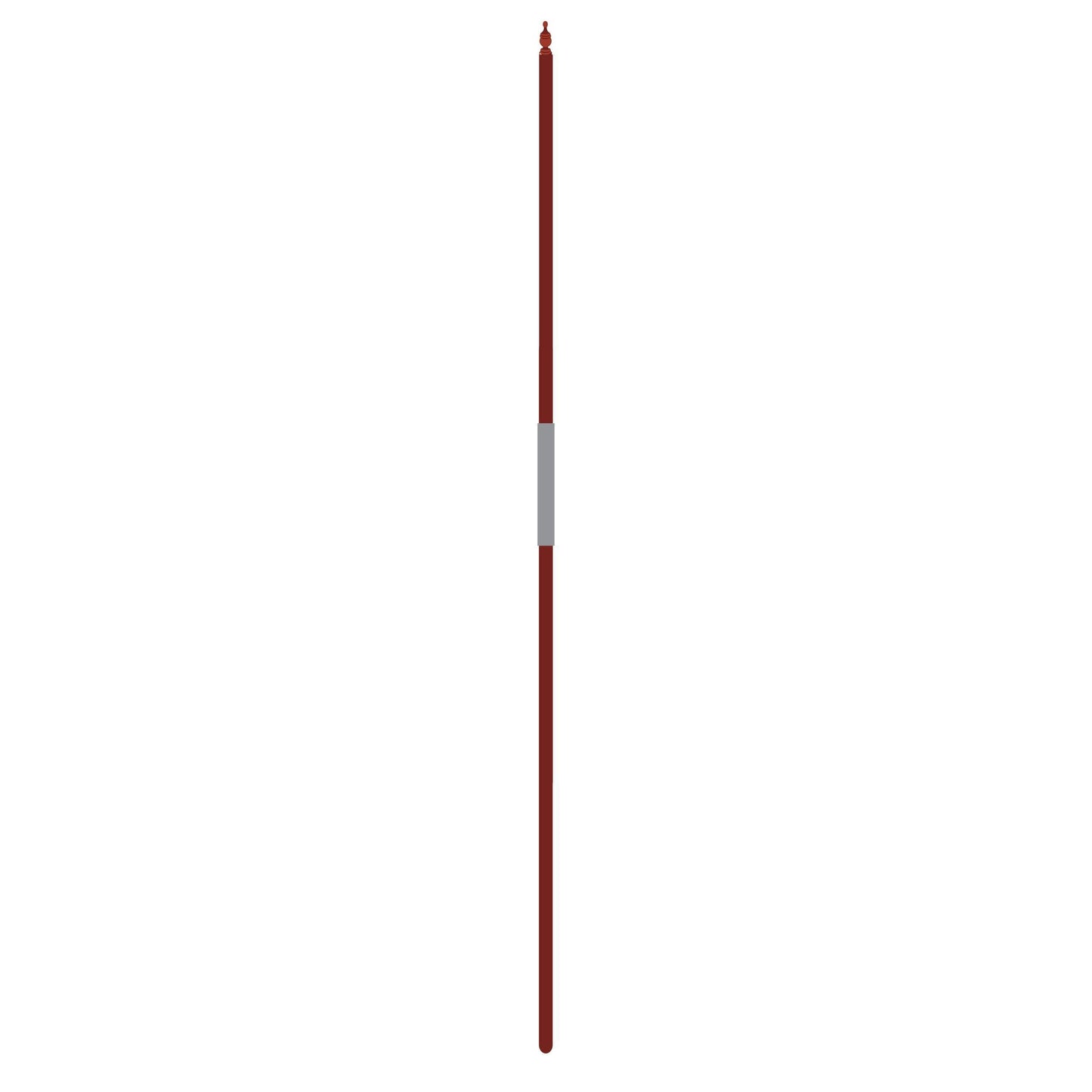 2400mm x 28mm Indoor Wooden Flagpole